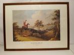 Fox Hunting schilderij 2006 (print), Antiek en Kunst, Ophalen of Verzenden