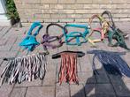 Halsters en vliegenfrontriemen samen voor 10 euro, Ophalen, Gebruikt, Overige soorten