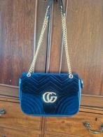 Prachtige Blauwe Gucci Tas 1.1, Verzenden, Zo goed als nieuw, Blauw, Schoudertasje