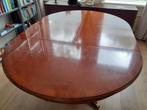 Eettafel ovaal en rond, Huis en Inrichting, Tafels | Eettafels, Ophalen, Gebruikt, 100 tot 150 cm, 150 tot 200 cm