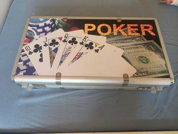 Pokerkoffer voor klein prijsje beschikbaar voor biedingen
