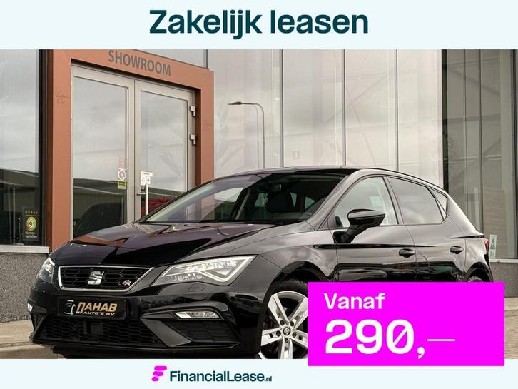 SEAT Leon 1.4 EcoTSI FR | Led | Stoelverwarming | Parkeersen, Auto's, Seat, Bedrijf, Lease, Financial lease, Leon, ABS, Airbags