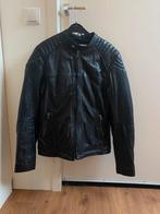 Goosecraft zwarte leren heren jas S, Ophalen of Verzenden, Zo goed als nieuw, Zwart