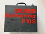 DUSS P18S boormachine in originele ijzeren kist, Doe-het-zelf en Verbouw, Gereedschap | Boormachines, Ophalen, Zo goed als nieuw