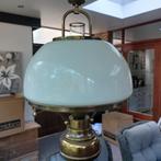 Mooie hanglamp met onderlicht brons/melkglas, Ophalen