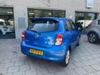 Nissan Micra 1.2 DIG-S Connect Ed Navigatie 5Drs, Auto's, Nissan, Voorwielaandrijving, Euro 5, Gebruikt, Blauw