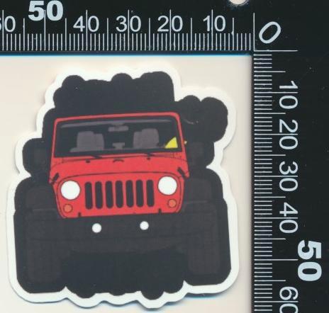 Sticker: Jeep (31), Verzamelen, Stickers, Zo goed als nieuw, Auto of Motor, Verzenden
