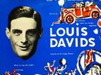 Ingelijste LP De Onvergetelijke Louis Davids Nipper, 10 inch, Voor 1960, Ophalen of Verzenden
