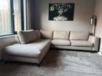 Hoekbank L Beige/Taupe, Ophalen, Zo goed als nieuw, Stof