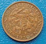 1 cent 1930 - Wilhelmina, Verzenden, Koningin Wilhelmina, 1 cent, Losse munt