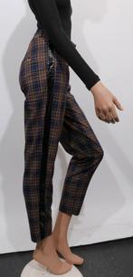 ANNARITA N geruite pantalon maat 38 (It maat 42) NIEUW, Maat 38/40 (M), Paars, Ophalen of Verzenden, Zo goed als nieuw