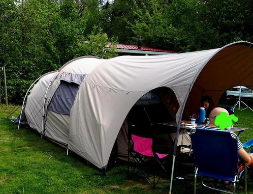 Redwood Aspen 320 katoenen tunneltent incl luifel, Caravans en Kamperen, Tenten, tot en met 4, Zo goed als nieuw, Ophalen of Verzenden