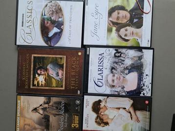 6 MOOIE DVD'S  beschikbaar voor biedingen