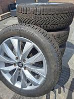 17 inch seat ateca velgen 5x112  winterset, Auto-onderdelen, Banden en Velgen, Ophalen, Banden en Velgen, 17 inch, Winterbanden