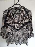 Blouse met driekwartmouw Eksept mt M, Kleding | Dames, Blouses en Tunieken, Maat 38/40 (M), Zwart, Ophalen of Verzenden, Zo goed als nieuw
