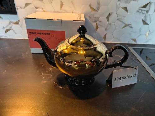 pols potten thee pot goud, Huis en Inrichting, Keuken | Servies, Nieuw, Overige typen, Overige stijlen, Porselein, Ophalen of Verzenden
