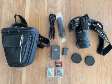 Canon EOS 400D + zoomlens Sigma 18-200mm 3.5-6.3 DC  incl. t beschikbaar voor biedingen
