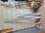 Afrijlat aluminium h-profiel. 120 cm en 180 cm, Doe-het-zelf en Verbouw, Gereedschap | Handgereedschap, Ophalen, Zo goed als nieuw