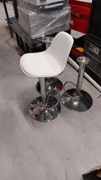 Kruk met tafel - Ideaal voor beurzen!, Ophalen, 60 tot 90 cm, Zo goed als nieuw, In hoogte verstelbaar