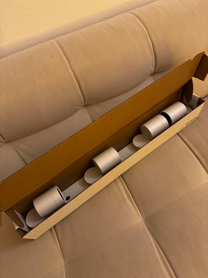 IKEA NYMANE Plafondspots - Diverse Sets, Huis en Inrichting, Lampen | Plafondlampen, Gebruikt, Metaal, Ophalen