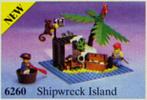 Lego Pirates Pirates I 6260 Shipwreck Island, Kinderen en Baby's, Speelgoed | Duplo en Lego, Ophalen of Verzenden, Zo goed als nieuw