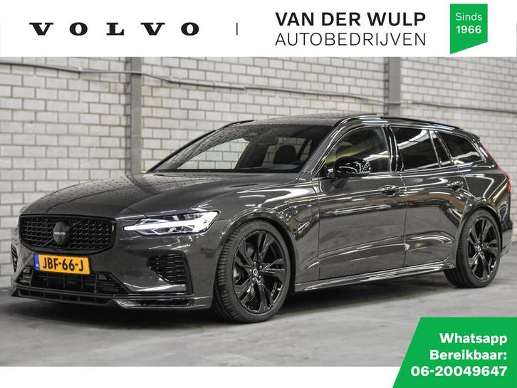Volvo V60 T8 455pk AWD Ultra Dark | HEICO | Getint Glas | 36, Auto's, Volvo, Bedrijf, Te koop, V60, 360° camera, ABS, Achteruitrijcamera