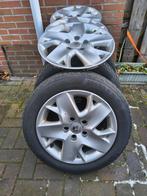 8x Winterband met velg 6,5J16 205/55R16 5x114,3, Velg(en), 16 inch, 205 mm, Winterbanden