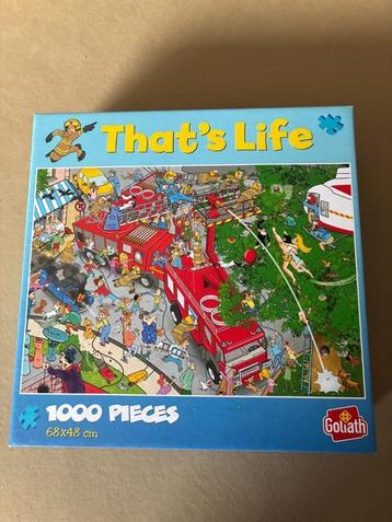 puzzel That's Life 1000 stukjes Brandweer beschikbaar voor biedingen