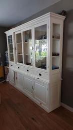 Mooie witte Buffetkast!, Ophalen, Gebruikt, 200 cm of meer, Glas