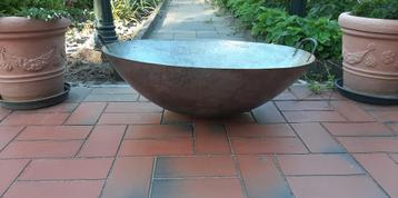 Grote Metalen Wokpan Ø 70 cm met Handgrepen beschikbaar voor biedingen