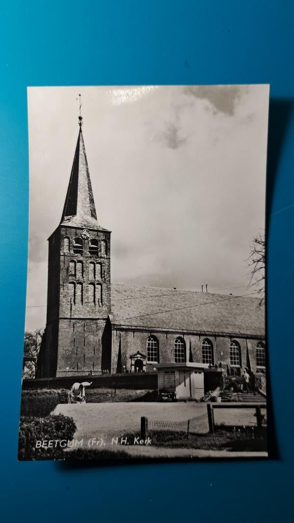 Beetgum kerk 1968, Ophalen of Verzenden, 1960 tot 1980, Ongelopen, Friesland