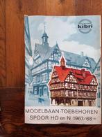 Folder treinbaan / spoorbaan Kibri / spoor HO en N, Ophalen of Verzenden, Gelezen, Catalogus