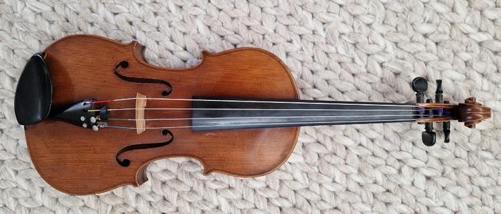 Te koop: Duitse altviool inclusief strijkstok en koffer., Muziek en Instrumenten, Strijkinstrumenten | Violen en Altviolen, Gebruikt