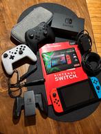 Nintendo Switch met 2 controllers + screenprotector, Online, Gebruikt, Overige genres, 1 speler