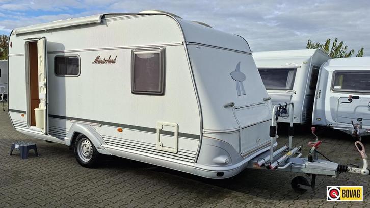 LMC Munsterland 430 SD Mover, Voortent en luifel, Caravans en Kamperen, Caravans, Bedrijf, tot en met 4, 1000 - 1250 kg, Treinzit