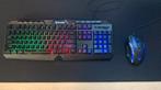 Battletron gaming toetsenbord + muis, Computers en Software, Toetsenborden, Ophalen, Battletron, Gebruikt, Gaming toetsenbord