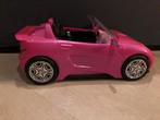 Roze barbie auto met glitters, Ophalen of Verzenden, Zo goed als nieuw