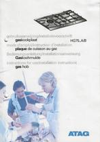 ATAG rvs kookplaat, Ophalen, Gebruikt, Inbouw, Gas
