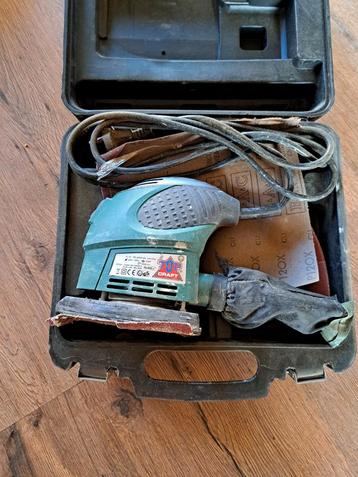 Topcraft schuurmachine met Koffer beschikbaar voor biedingen