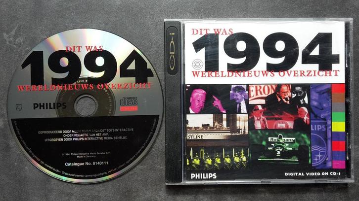 CDI - Dit Was 1994 - Philips CD-I Interactief, Spelcomputers en Games, Games | Overige, Zo goed als nieuw, Overige genres, 1 speler