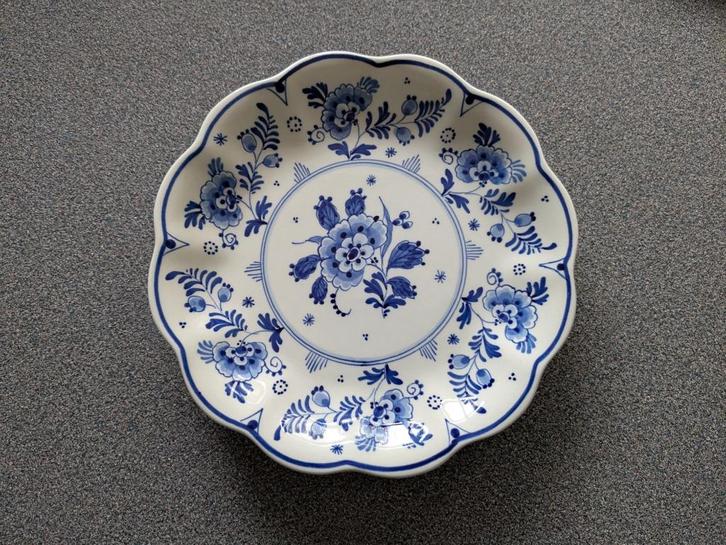 Delfts blauw bord Porceleyne fles, Antiek en Kunst, Antiek | Wandborden en Tegels, Ophalen of Verzenden