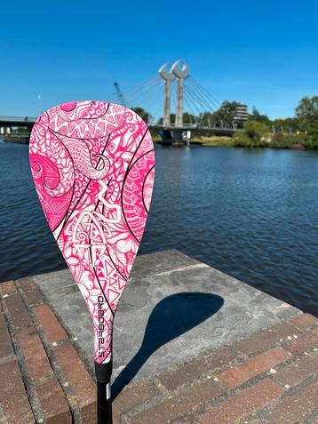 Starboard carbon peddel tech sun roze en balsa hout enduro  beschikbaar voor biedingen