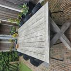 Tuintafel, hardhout, Tuin en Terras, Ophalen, Gebruikt, Rechthoekig, Hout