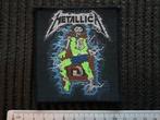 METALLICA vrij  zeldzame 1984 vintage patch 35--8.5x9.5 cm, Verzenden, Nieuw, Kleding