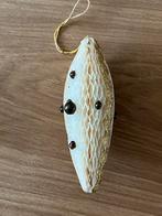 Antieke Honeycomb kerstbal pegel met kralen, Diversen, Kerst, Ophalen of Verzenden, Zo goed als nieuw