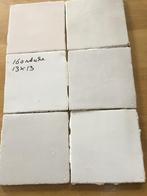 160 st. Gebruikte antieke tegels gebroken wit 13x13 cm., Antiek en Kunst, Ophalen