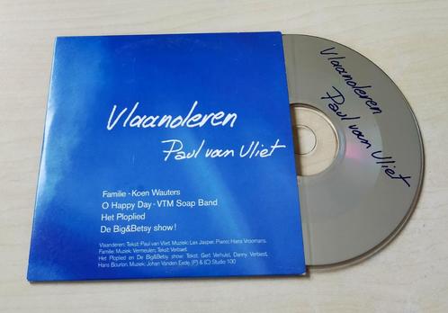 Paul van Vliet - Vlaanderen CD Single Koen Wauters, Cd's en Dvd's, Cd Singles, Zo goed als nieuw, Nederlandstalig, Ophalen of Verzenden