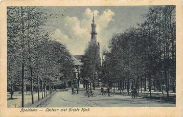 (300-487-013) Apeldoorn Loolaan met Groote Kerk beschikbaar voor biedingen