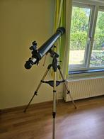 Celestron AstroMaster 90 incl. accessoires kit, Ophalen, Lenzentelescoop (refractor), 80 tot 200 mm, Met statief