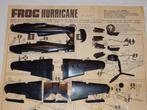 Hawker Hurricane - Frog  , Ophalen of Verzenden, 1:72 tot 1:144, Vliegtuig, Overige merken
